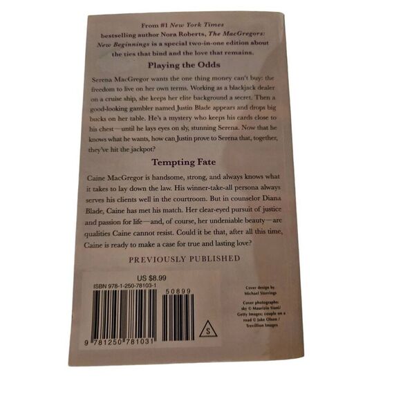 The MacGregors: New Beginnings by Nora Roberts st. Martin's paperbacks books isb - Picture 2 of 5